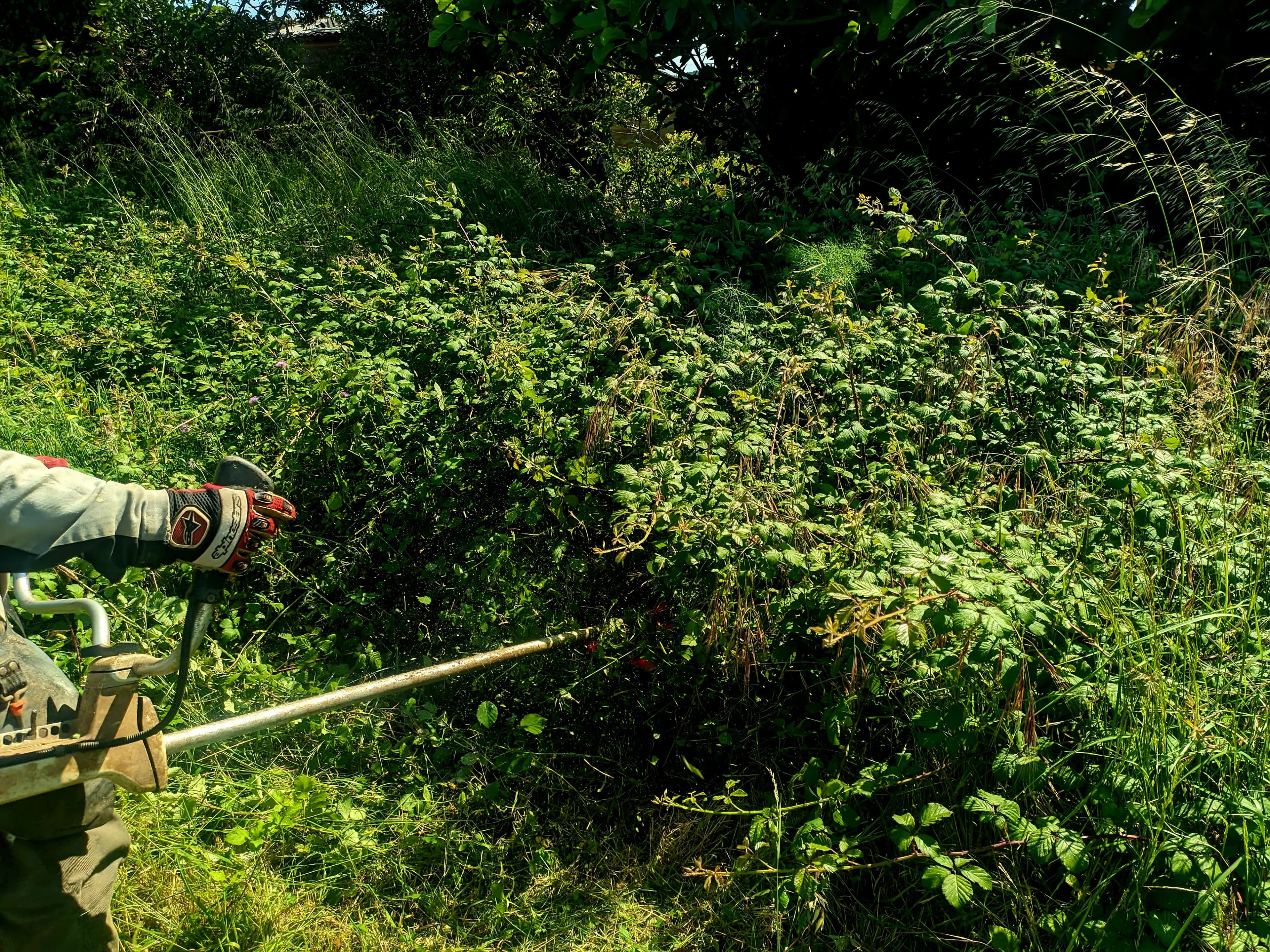 Disco de roçadora MasterCut não emaranha — design patenteado anti-enrosco para silvas densas